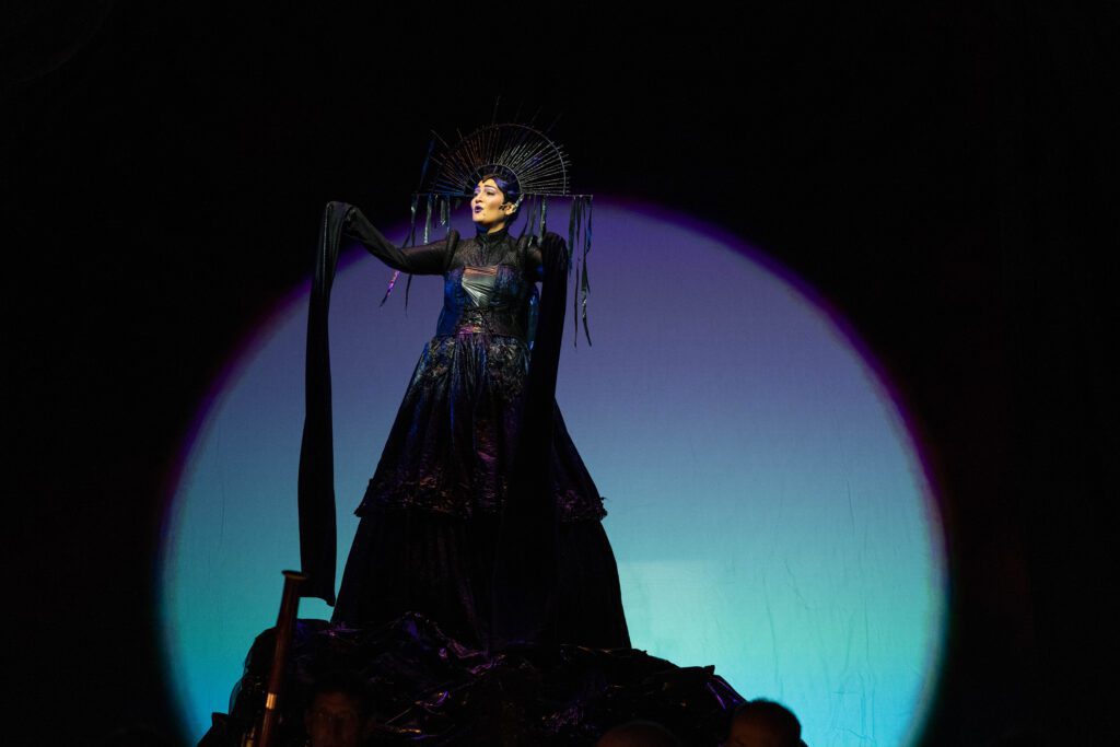 Teiya Kasahara performing in a production of The Queen in Me that took place in 2022. Photo was taken by Sam Gaetz.